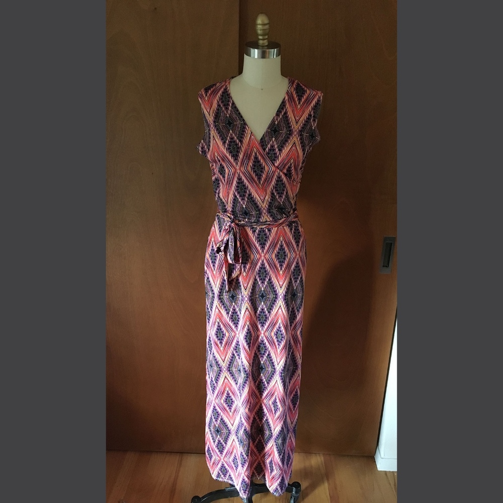 Leota maxi dress print